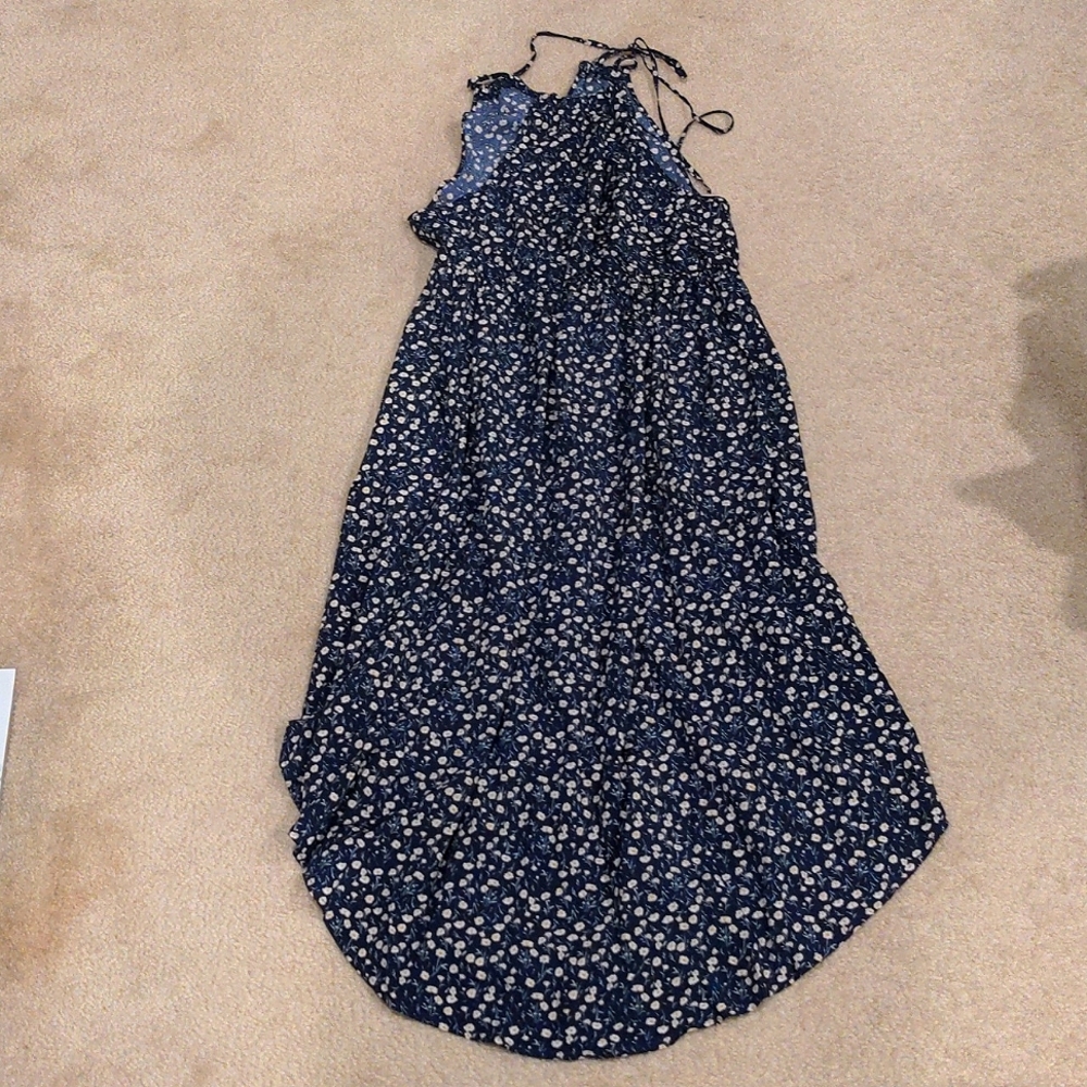 Floral print maxi dress